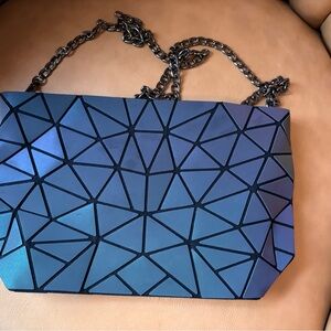 Holographic Blue Women's Bag